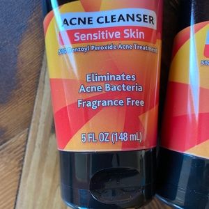 5 Oxy Acne Acne Cleanser Sensitive Skin 5oz Tubes